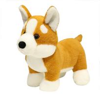 25cm Cute Corgi Plush Toy Cartoon Soft Stuffed Puppy Toys Dolls Girls Boys Sleeping Companion Car Homedecor Plusie Toys 25cm geltona