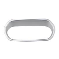 For Jeep Renegade 2015 2016 2017 2018 2019 Center Console Dashboard AC Air Condition Switch Button Panel Cover Trim Sticker re1 gray