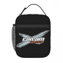Can I Am Team Off-Road Or On-Road BRP ATV Insulated Lunch Bag for Women Office Cooler Thermal Food Box Tote Lunch Boxes One Size black