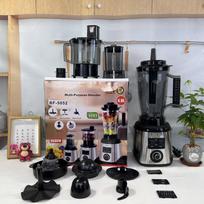 4L 8-in-1 Virtuvės prietaisai Komercinis maišytuvas Sulčių spaudytuvas Maisto smulkintuvas Sunkaus naudojimo blenderis 3-in-1 black
