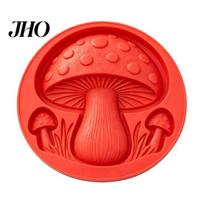 Landscaping Cement Molds Stepping Stone Silicone Mold, Sunflower/Butterfly/Bee/Pumpkin/Snowflake/Mushroom/Fairy Paver Molds, Reusable Concrete Unique F red