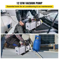 Dvigubo veikimo vakuuminis siurblys 12CFM