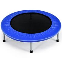 Costway 97 cm batutas mini sulankstomas batutas sulankstomas fitneso batutas mėlynas