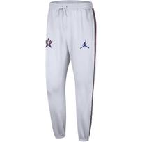 Jordan X NBA All-Star Logo Quick-Dry Comfortable Drawstring Knit Sports Pants Men Pants White HF5821-100 M white