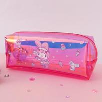 My Melody Hologram Square Pouch pink