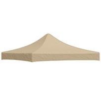 Party Tent Roof 3x3 m Beige 270 g m²