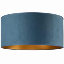 Round tornado lampshade 40 velvet jeans-gold
