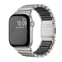 Luxury Titanium Magnetic Strap for Apple Watch 49mm 46mm 45mm 44mm Magnetic Band for IWatch Series Ultra 11 10 9 8 7 SE For Apple Watch 42/44/45/46/49/S10/11 46mm gray