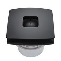 Quiet bathroom fan with humidity sensor + timer 150mm black