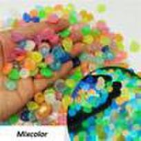50Pcs Glow In the Dark Garden Pebbles For Sidewalk Garden Terrace Lawn Garden Patio Fish Tank Aquarium De… More