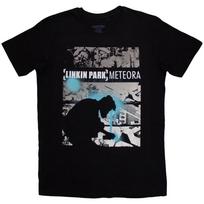 Linkin Park Ladies T-Shirt Meteora Drip Collage Black (S) S gray
