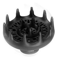 MAYCREATE® Orchid Hair Diffuser, Hair Difuser Attachment Universal Diffuser Hair Dryer for 1.71-inch to 1.83- inch Blow Dryer, Hair Diffuser for Cu black