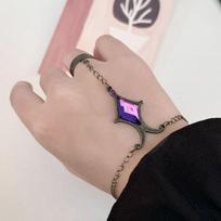 Anime Magica Akemi Homura Cosplay Soul Gem Bracelet Props Hand Chain Jewelry Bracelets Accessories Ring Bracelet gray