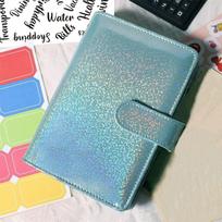 Money Saving Binder Pockets A6 Size Cash Book Binder Budget Budget Planner Notebook Binder Notebook Purple shell gray