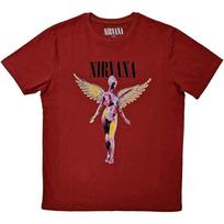 26 Nirvana In Utero T-Shirt Red New Unisex T-Shirt XXXXL brown