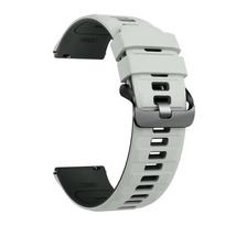 22mm Silicone Strap For Huami AMAZFIT BIP 6 5UNITY BALANCE 2 Stratos 3 GTR 2e 3 4 47mm Cheetah Pro Watchbands For HUAWEI WATCH 5 1PCS 22mm black