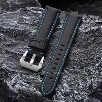 Nylon Leather Watchband 20mm 22mm 24mm 26mm for Panerai for Seiko Men Women Canvas Fabric Watch Strap Universal Replacement Band 20mm gray