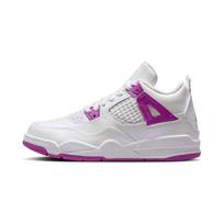 Air Jordan 4 Retro PS Hyper Violet Vaikams Sportbačiai Balti FQ1312-151 35 white