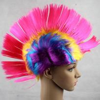Rooster Crest Wig Funny Headwear Halloween Christmas Party Cosplay Accessories blue