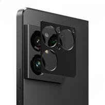 For Sony Xperia 1 VIII Metal Aluminum Camera Lens Protector Camera Hollow Lens Ring Film Cover Case For Sony Xperia1-VIII Xperia 1 VIII juoda