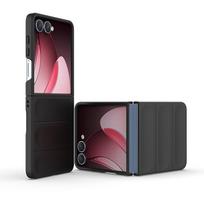 For Samsung Galaxy Z Flip 7 Case Anti-Slip Anti-Fingerprint Shockproof PC Hard Raised Lips Protection Foldable Phone Back Cover PC&Galaxy Z Flip 7