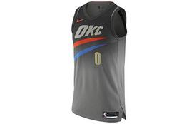 Nike Nba Oklahoma City Russell Westbrook Authentic Jersey 3XL gray
