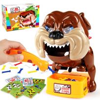 Medium Beware of Dog Board Game Funny Finger Trap Toy Creative Bite Dog Party Game for Kids and Adults Family Interactive Toy large