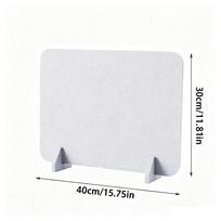 Akustinis studento stalo pertvara Storas stalo ekranas mokyklos klasės studentų stalams Green-40x30cm