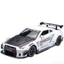 1/24 Skyline Ares Nissan GTR R35 Diecasts & Toy Vehicles Metal Toy Car Model High Simulation Pull Back Collection Kids Toys