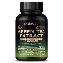 Green tea extract capsules, coffee beans, apple cider vinegar, 8000 mg, 120 capsules 120 Capsules