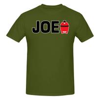 Funny JOE On  Kamado  Charcoal BBQ Grilling Smoking Unisexs Printed TShirt Unisex T shirtOversizet 2XL black