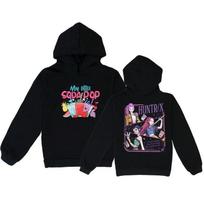 KPop Demon Hunters Soda Pop Fashion Casual Hoodies Girls Boys Clothes Harajuku Hoodie Chidren Hooded Sweatshirts Girl Outfits 120cm black