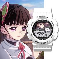 Anime Demon Slayer Apyrankinis laikrodis Agatsuma Zenitsu Nezuko Tanjirou Kvarcinis laikrodis Dovana black