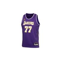 Nike X NBA Basketball Jersey Luka Doncic 77 Away Kids jerseys 3Y2B7BXJP-LAKLD S blue