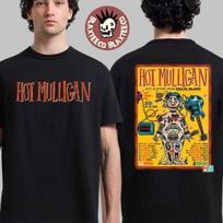 Hot Mulligan Europe And UK Tour 2026 City Dates Two Sided TShirt Unisex T-Shirt S brown