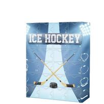 Hockey Advent Calendar With Gift Box For Christmas Party And Holiday Celebration