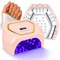 Nagų lempa Clavier UV/LED 268W, rožinė