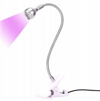 Nagų UV/LED lempa SPN Nails 5 W, sidabrinė, skirta viršutinėms formoms