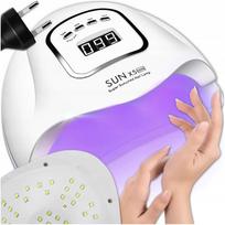 Nagų lempa SUN X5 MAX, UV/LED, 120W, balta, LCD ekranas