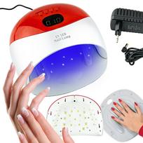 Nagų lempa 48W UV/LED su laikmačiu ir LCD ekranu