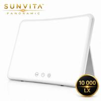 Šviesos terapijos lempa SUNVITA PANORAMIC, 10 000 lx, didelė LED panelė