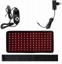 Raudona LED šviesos terapijos juosta, 120 LED, 660/850 nm, 20 W, 5 intensyvumo lygiai, modelis 6