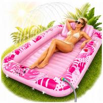 Pripučiamas gultas su fontanu ir rankenomis, 178x116 cm, SUNBATHING XL
