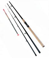 Feeder tipo meškerė BIG BULL 3,6 m, 50–150 g, su 3 papildomais viršūnėliais, karpiams, karšiams, karosams