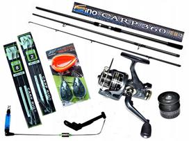 Karpių žūklės rinkinys FINO CARP 360 cm su IFR 6000 rite ir priedais