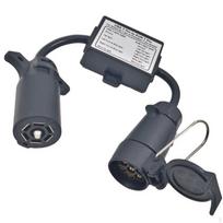 7Pin to a 7PinPin Adapter Plug and Play Trailer Wiring TightFitting for Towing gray