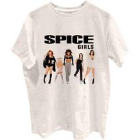 The Spice Girls Unisex T-Shirt Photo Poses White (M) M