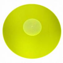 Antistatinis akrilinis patefono kilimėlis 12 colių vinilo slipmat patefono slipmat muzikos klausymui balta