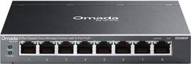 Tp-Link Omada ES208GP network switch Managed L2 Gigabit Ethernet (10/100/1000) Power over Ethernet (PoE) DIN rail Black