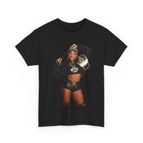 Bianca Belair Shirt WWE Unisex T-Shirt L black